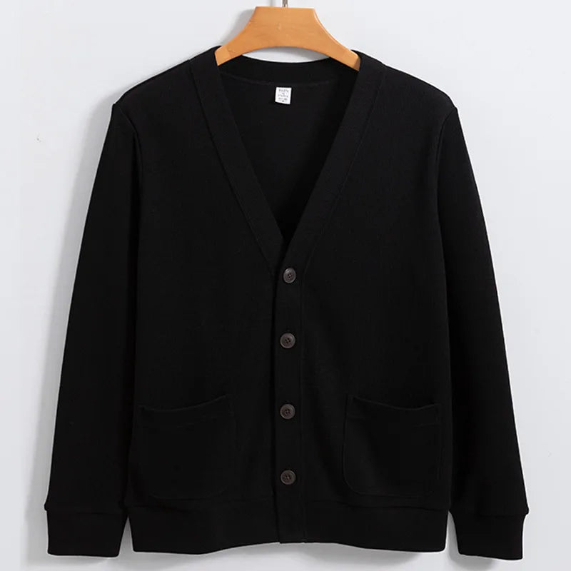 Cardigan Masculino de Lã com Bolsos Elite
