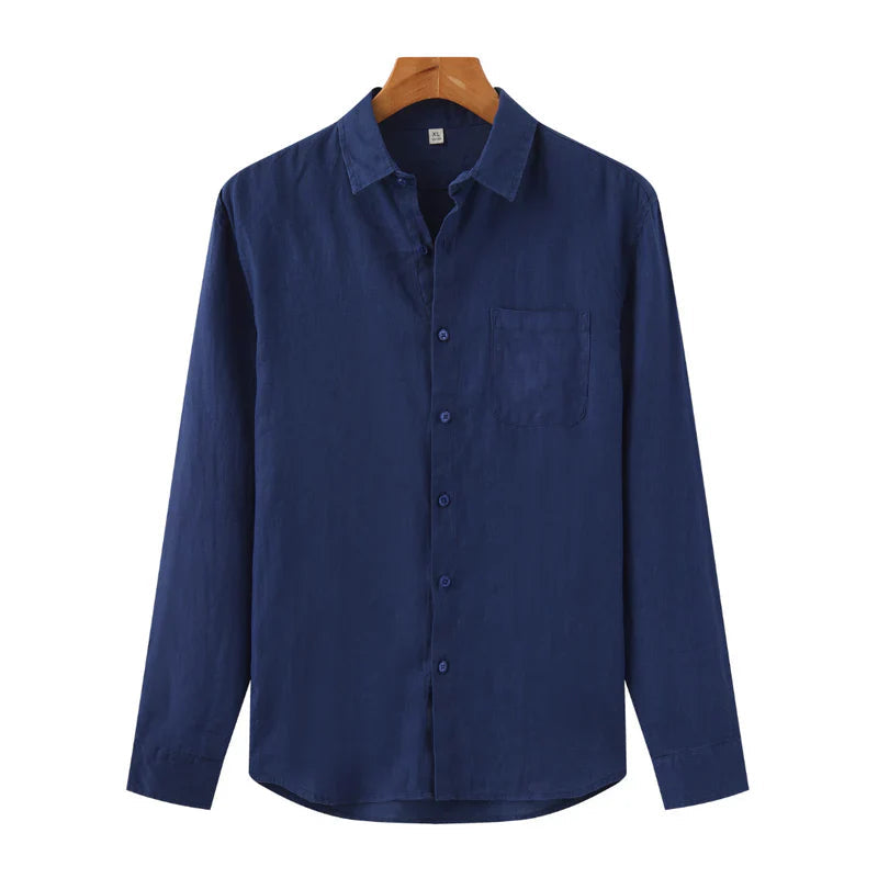 Camisa Masculina de Linho Elite
