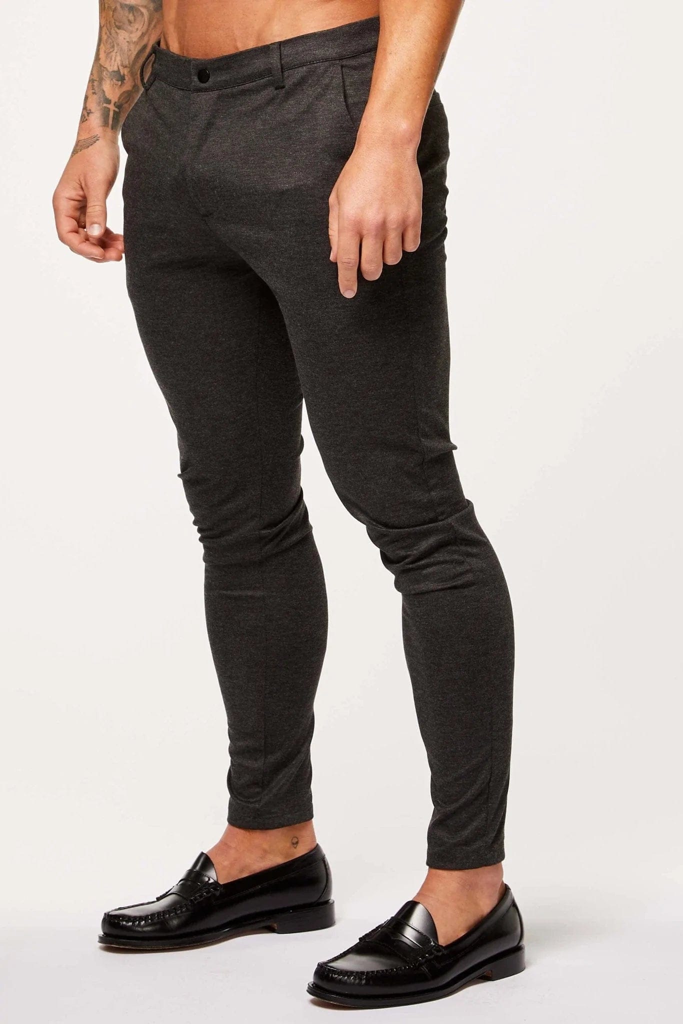 Calça Masculina Skinny Grafite Elite