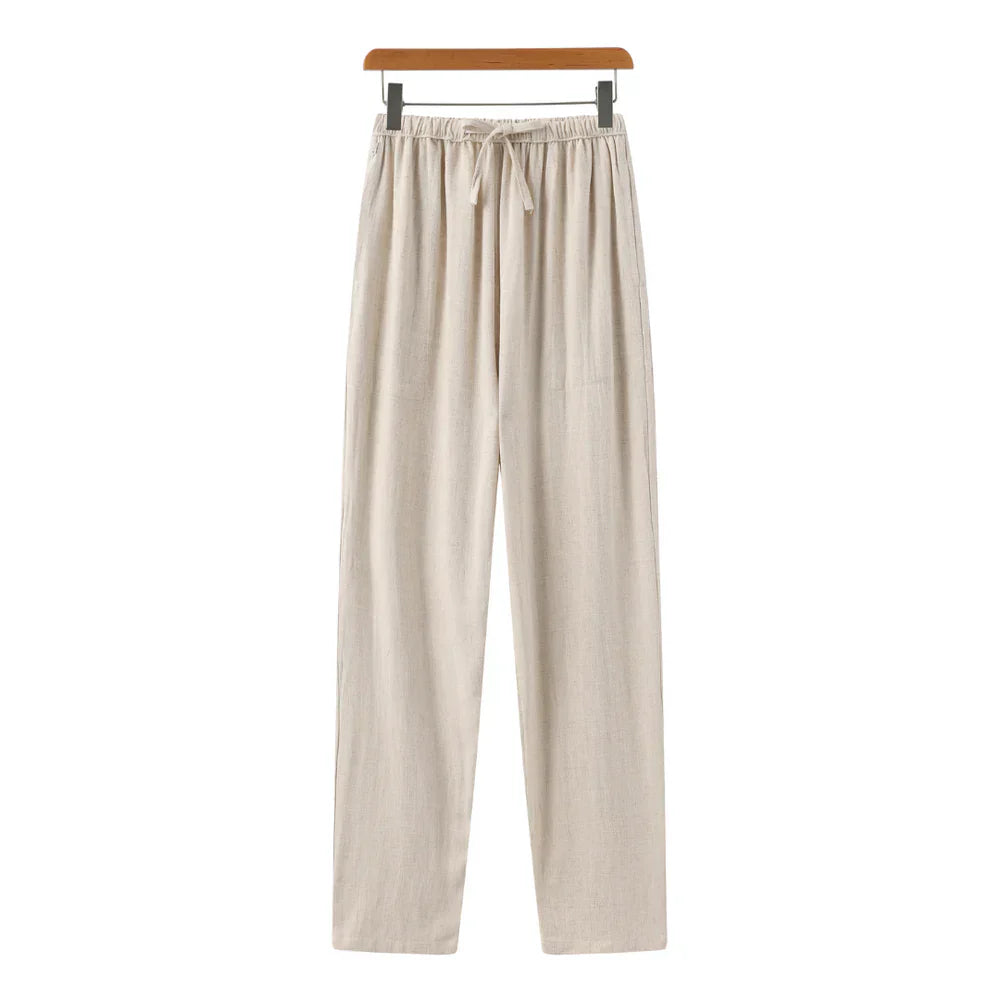 Calça de Linho (Slim Fit) Elite