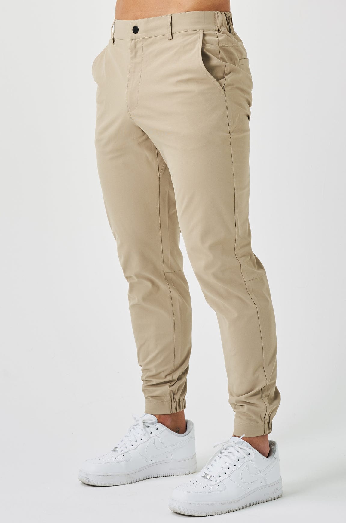 Calça Masculina Jogger Elite Bege