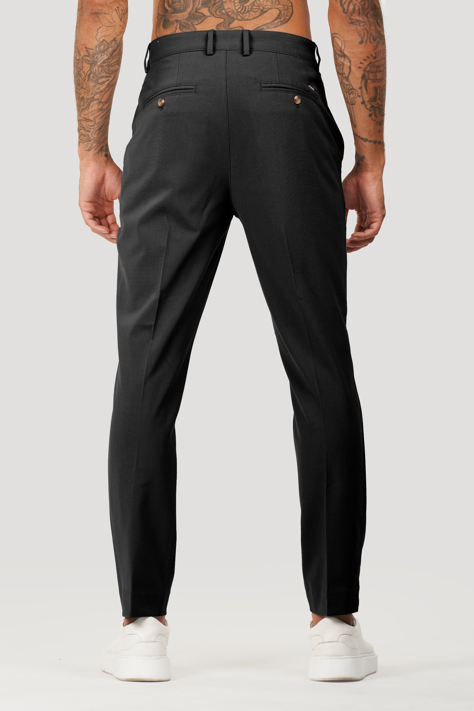 Calça Alfaiataria Masculina Milano Elite Preta