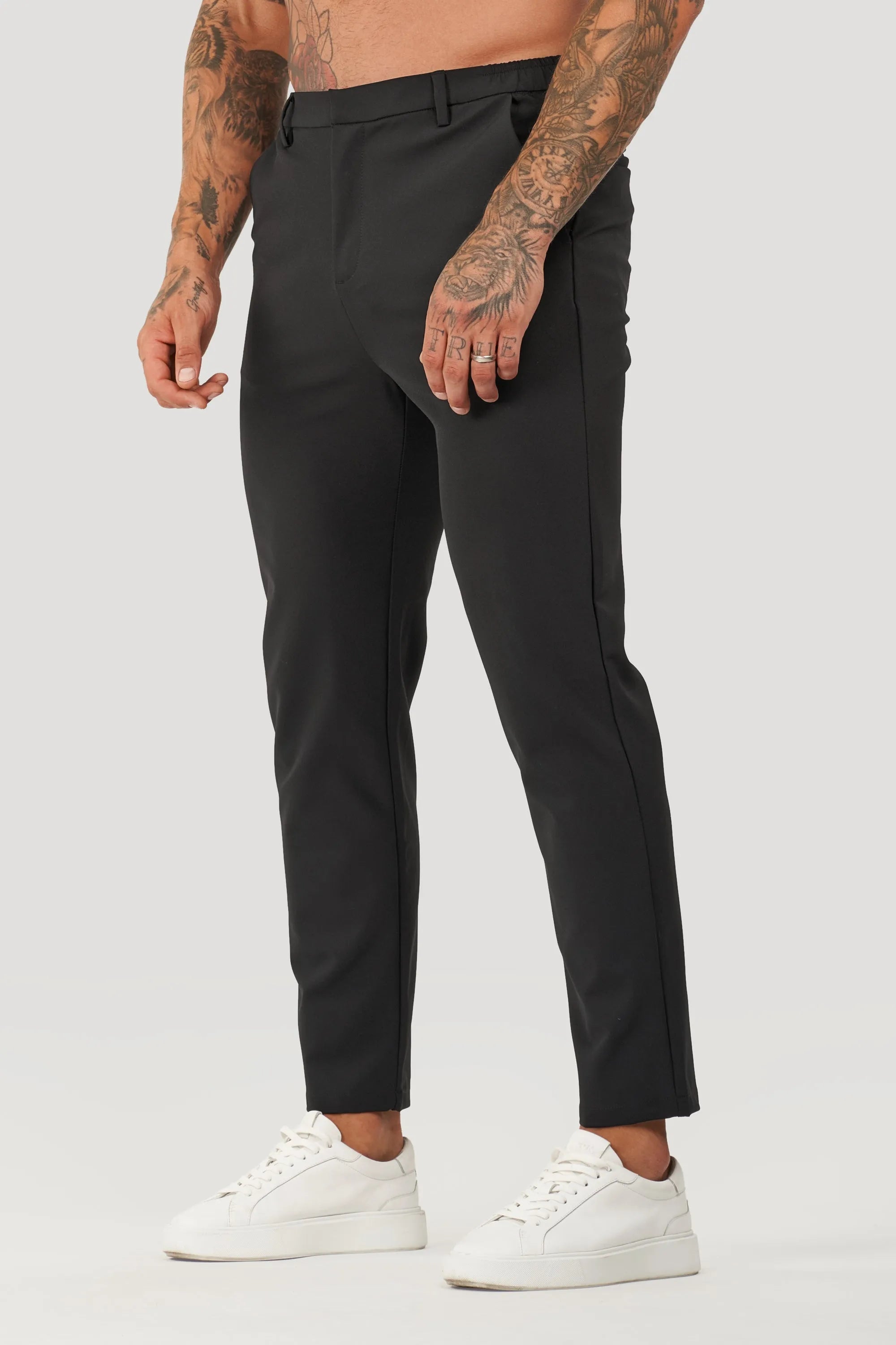 Calça Alfaiataria Masculina Tech  Elite Preta