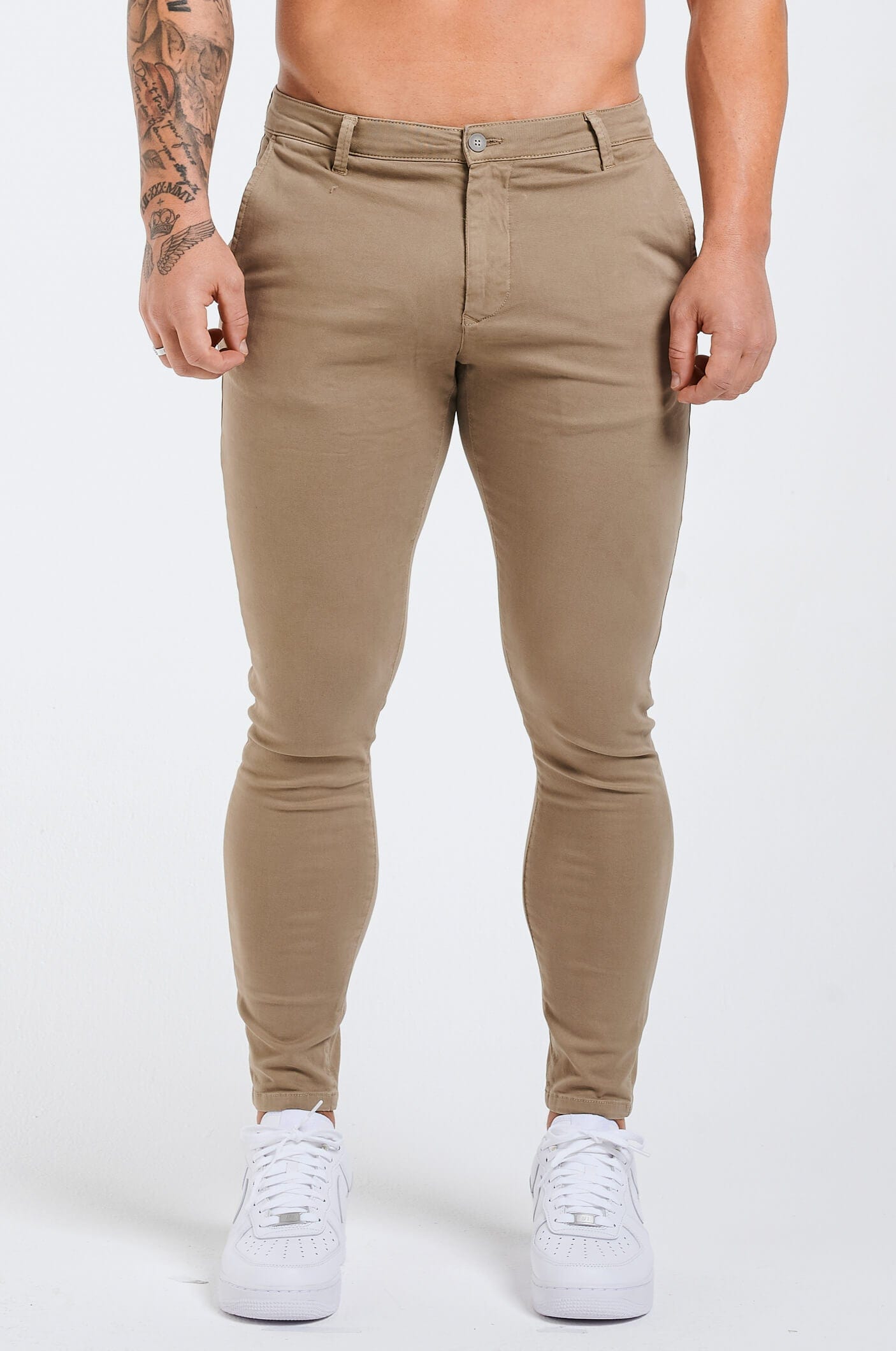 Calça Masculina Skinny Elite Caqui