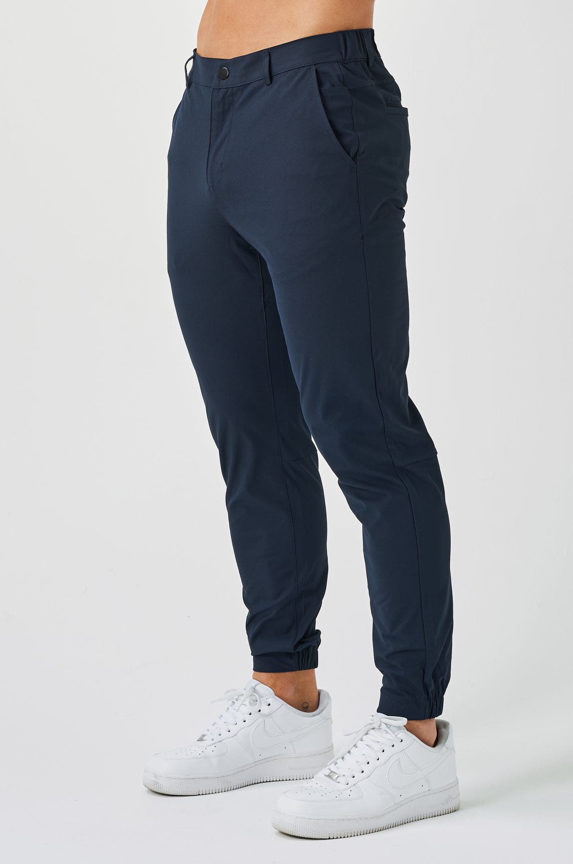 Calça Masculina Jogger Elite para o Dia a Dia Azul Marinho