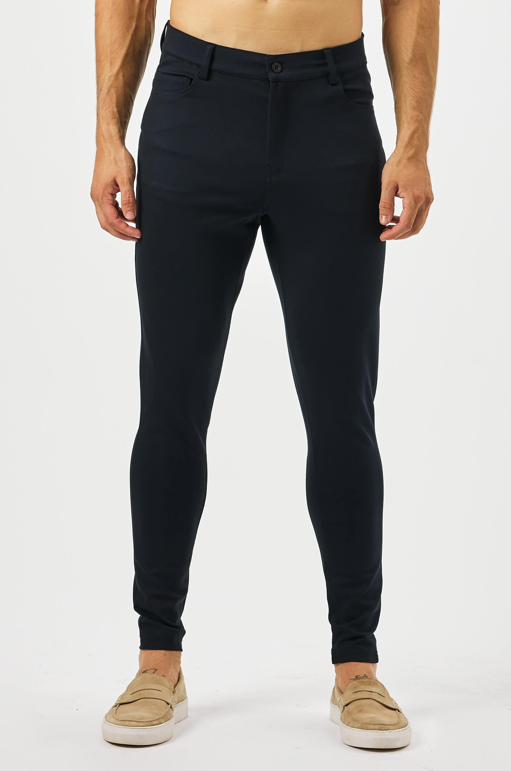 Calça Masculina Skinny Azul Marinho Elite