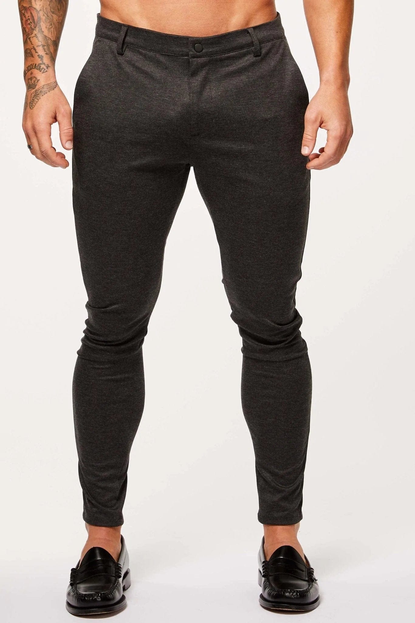 Calça Masculina Skinny Grafite Elite