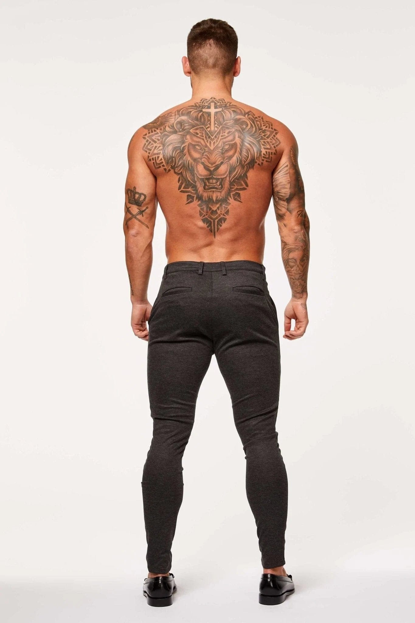 Calça Masculina Skinny Grafite Elite