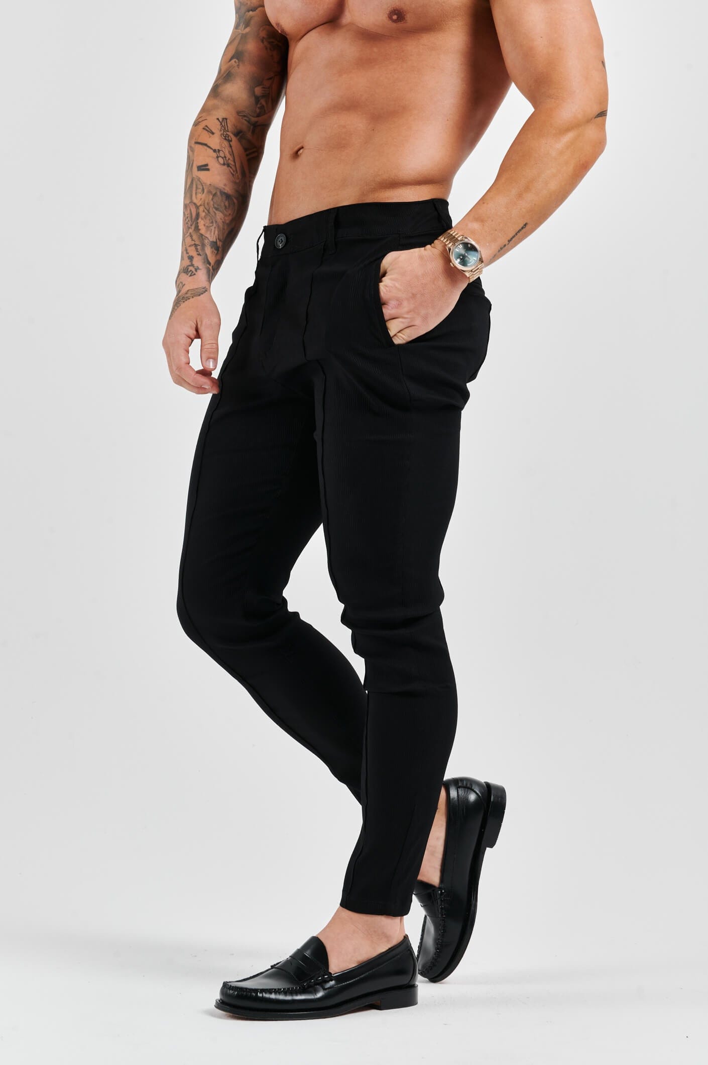 Calca Masculina Skinny Martin Preta Elite