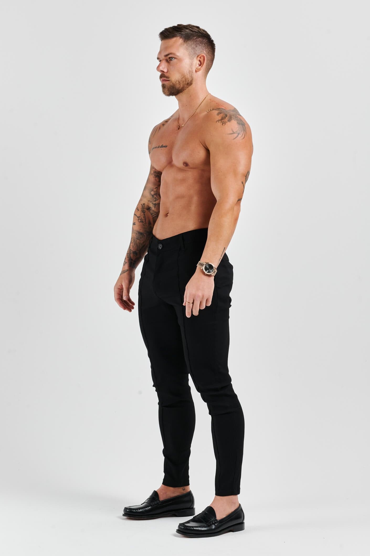 Calca Masculina Skinny Martin Preta Elite