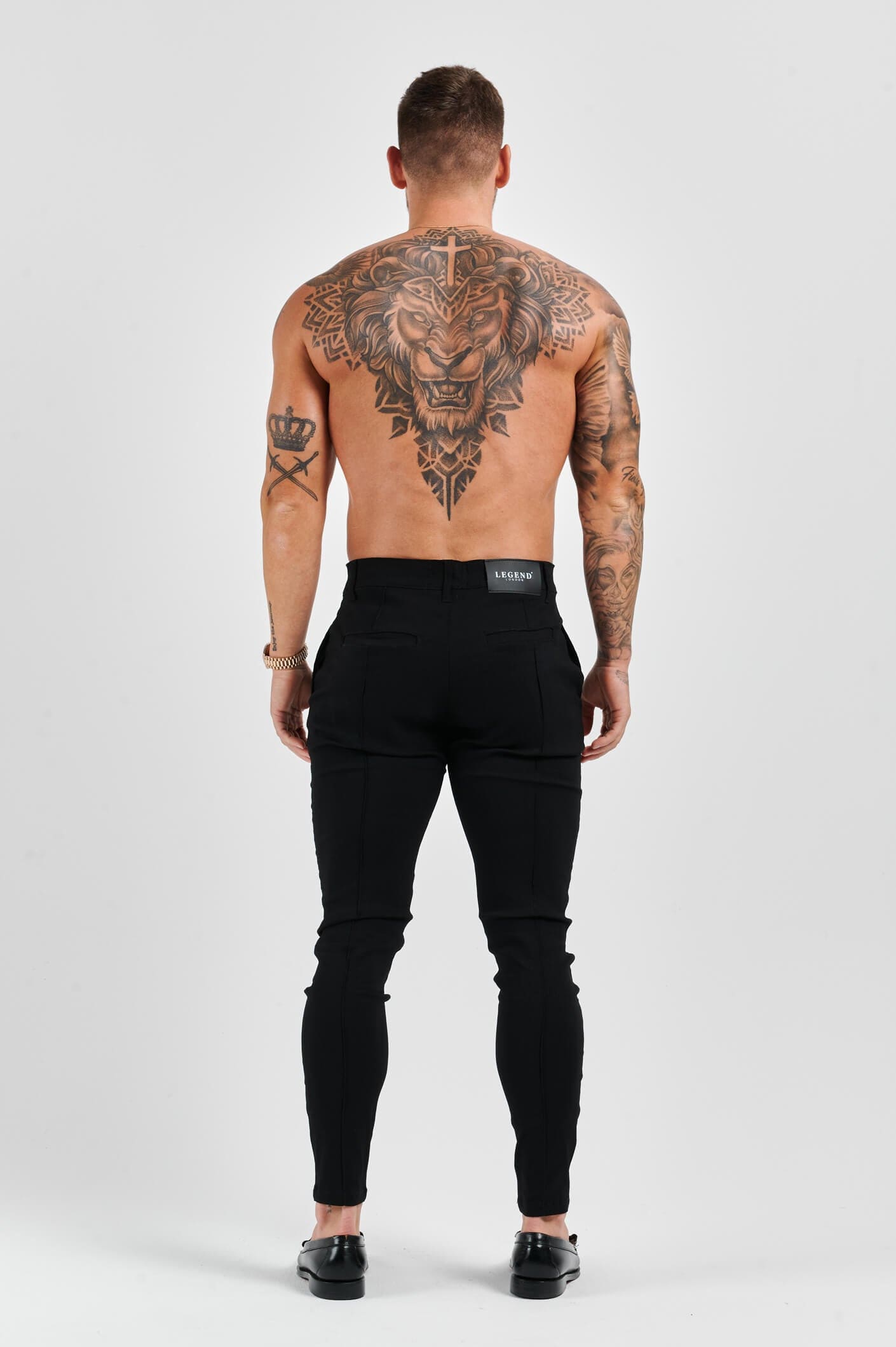 Calca Masculina Skinny Martin Preta Elite