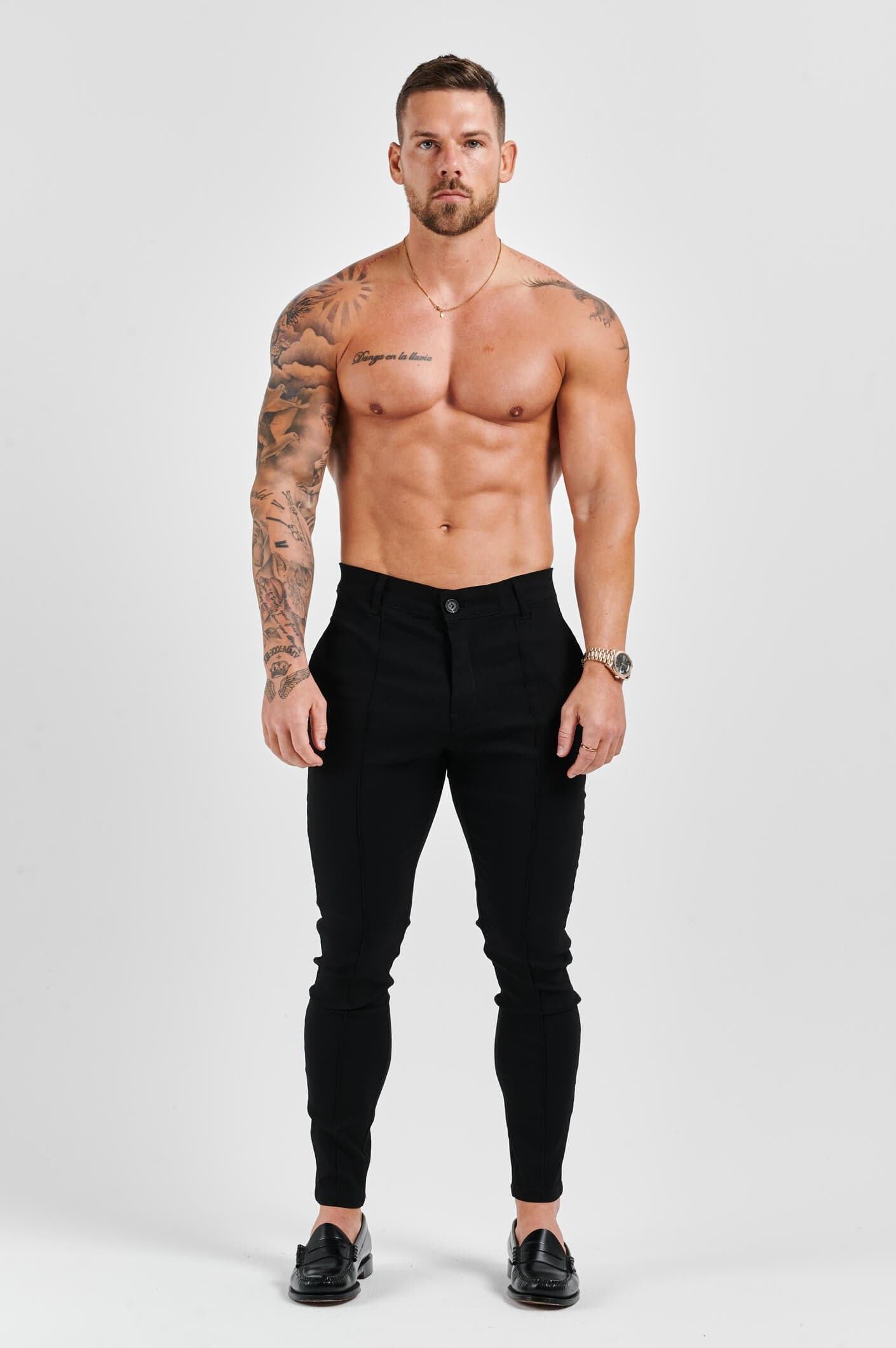 Calca Masculina Skinny Martin Preta Elite