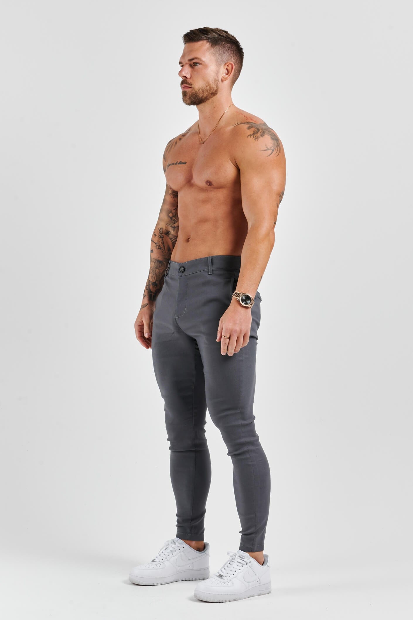 Calça Masculina Skinny de Sarja Elite