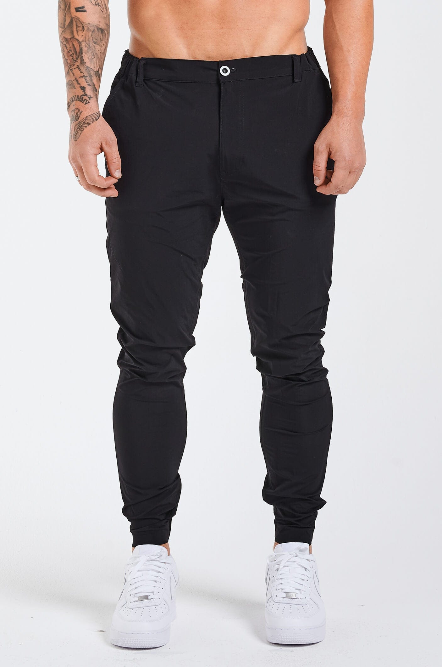 Calça Masculina Tech Elastano Elite Preta