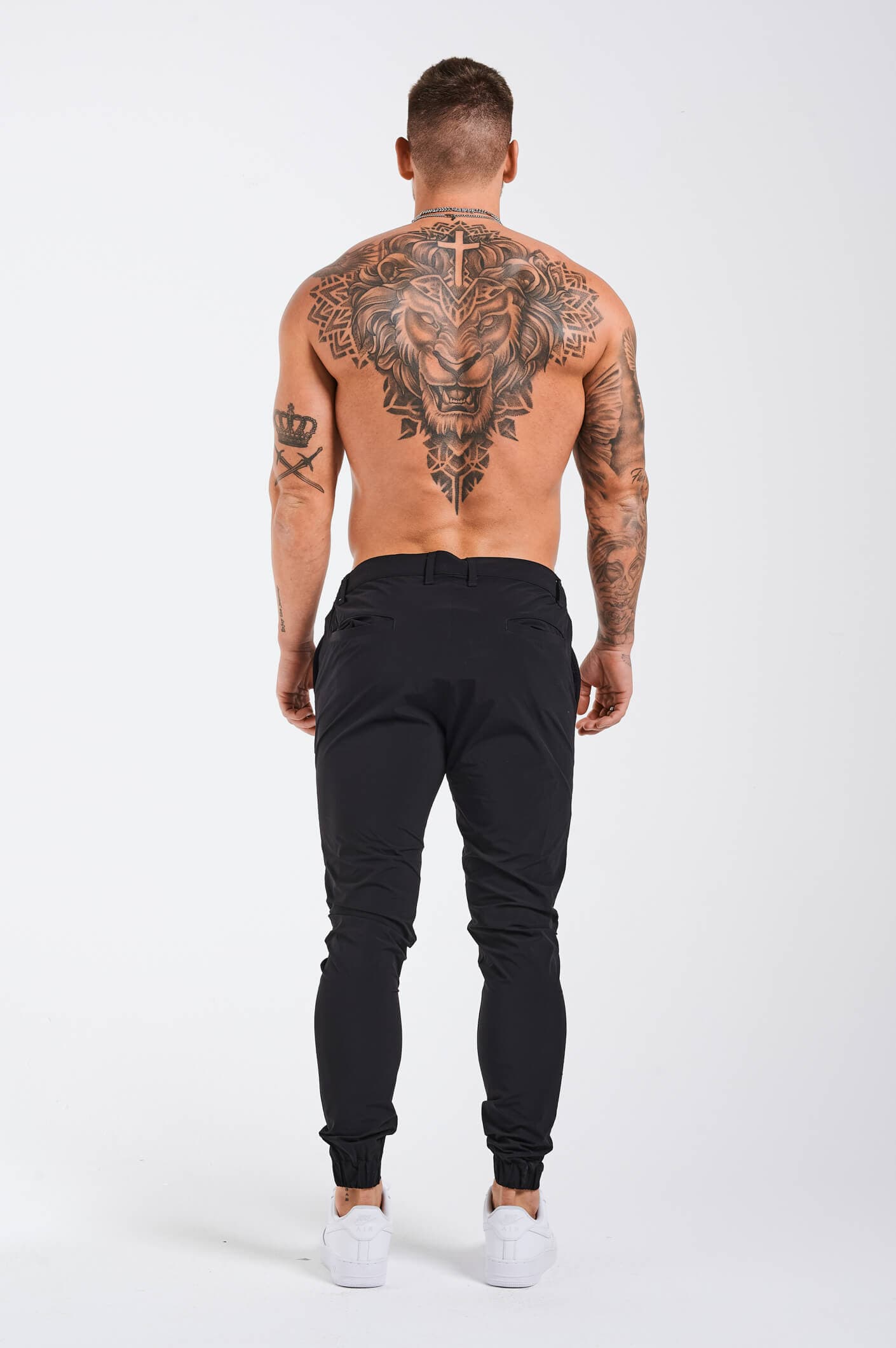 Calça Masculina Tech Elastano Elite Preta