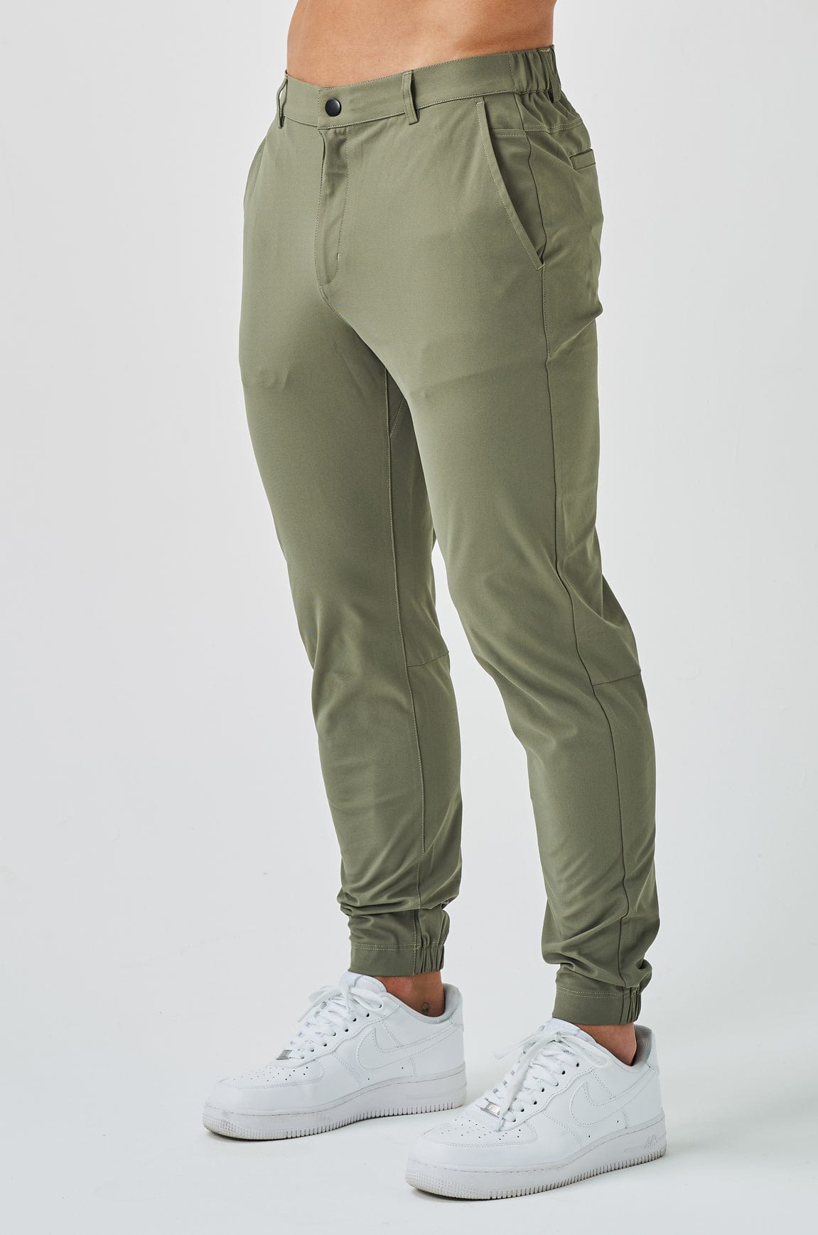 Calça Masculina Chino Abacate Elite