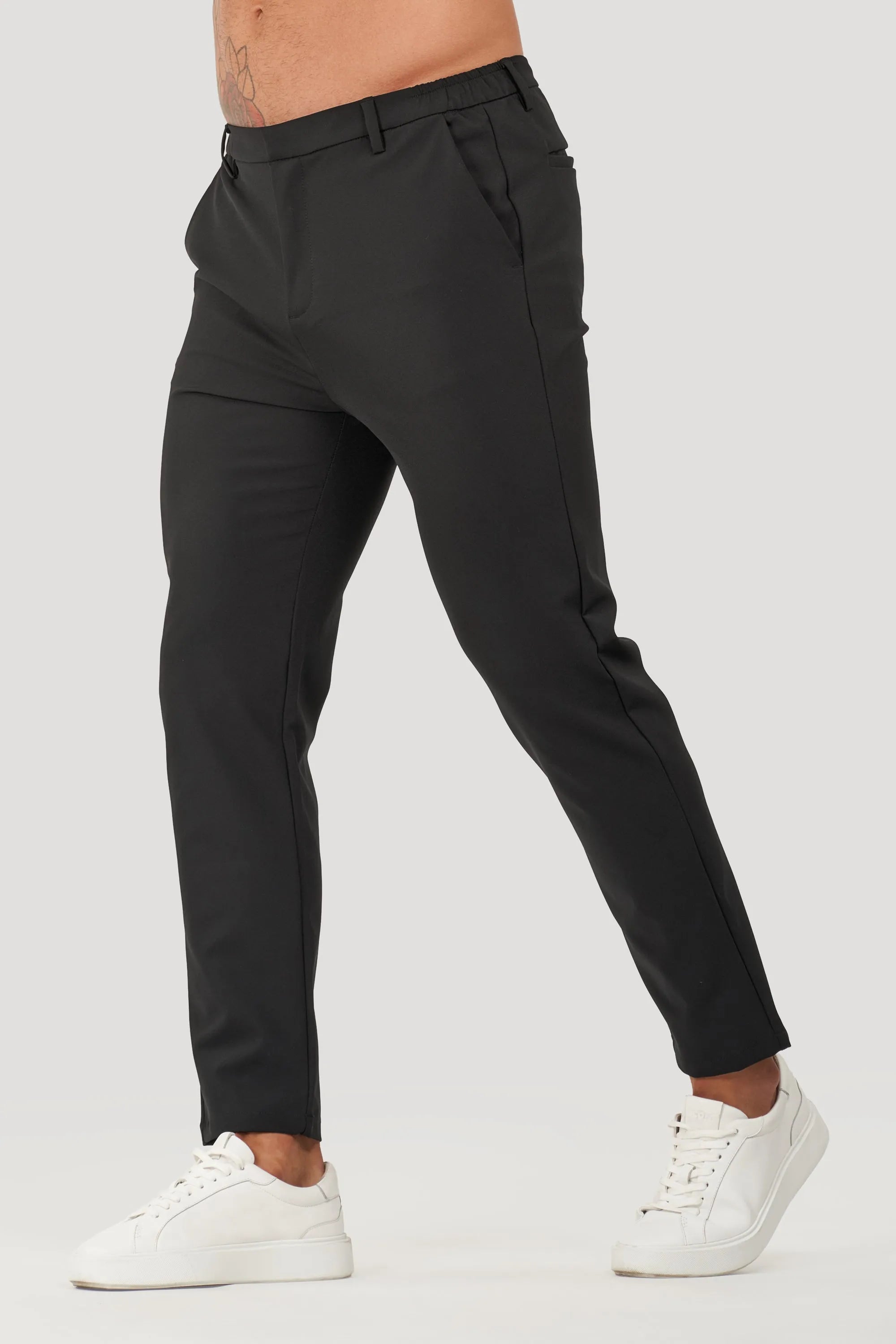 Calça Alfaiataria Masculina Tech  Elite Preta