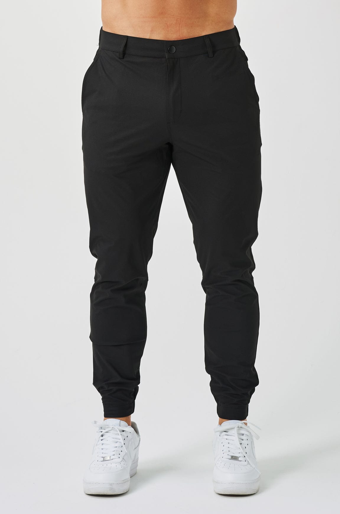 Calça Casual Masculina Alfaiataria Preta