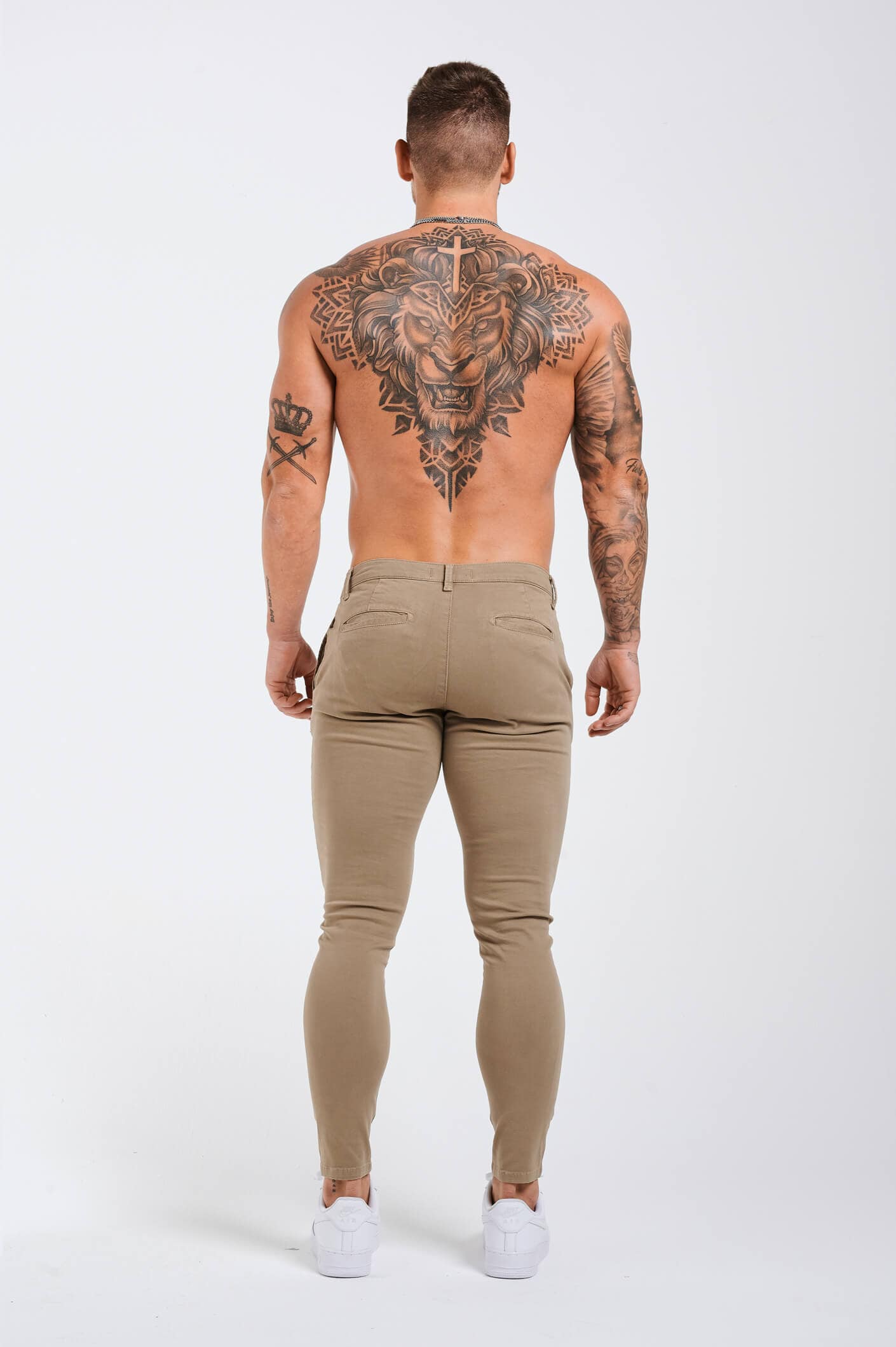 Calça Masculina Skinny Elite Caqui