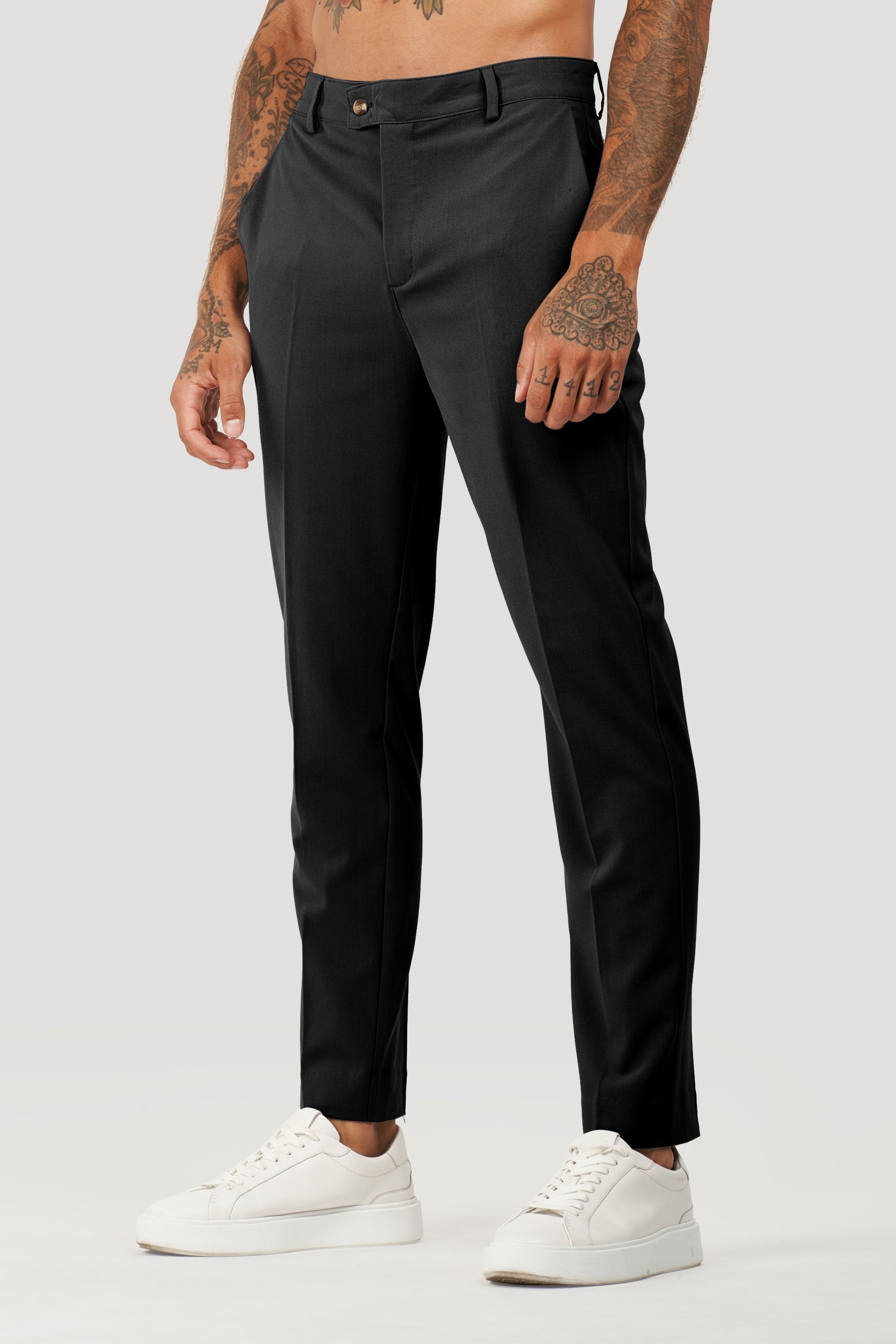 Calça Alfaiataria Masculina Milano Elite Preta